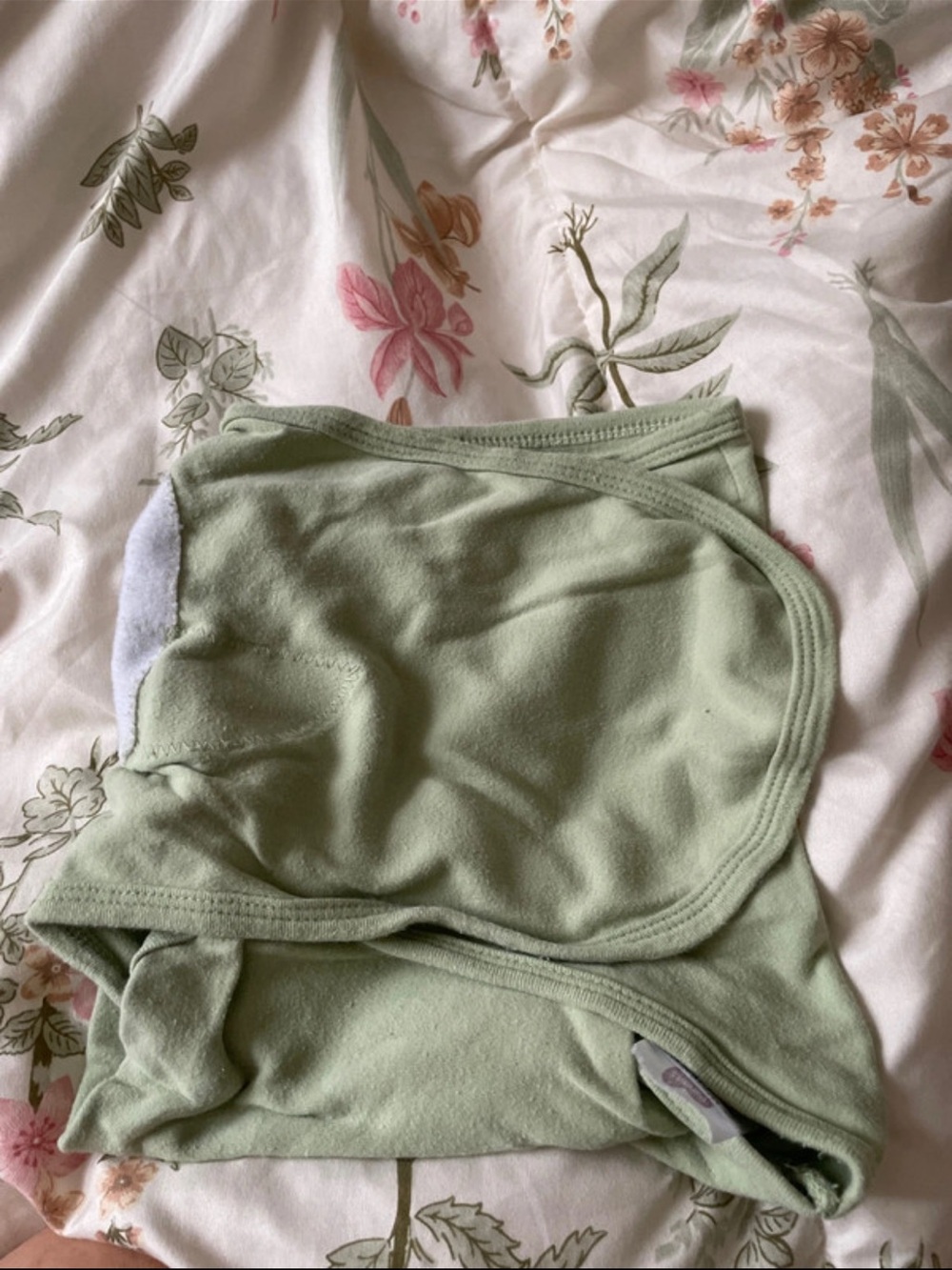 Light Green Women's Wrap Top - Brand Unspecified